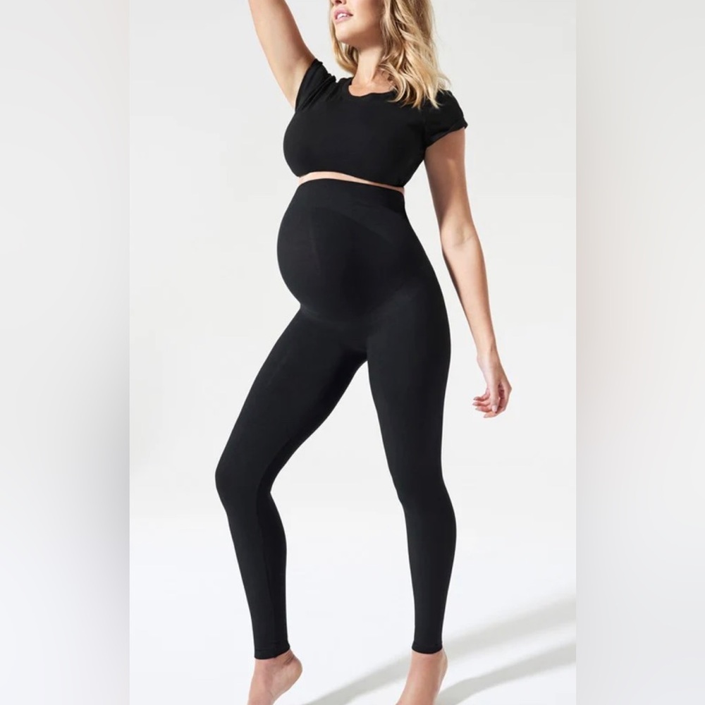 Like New Blanqi Maternity Belly Support Leggings